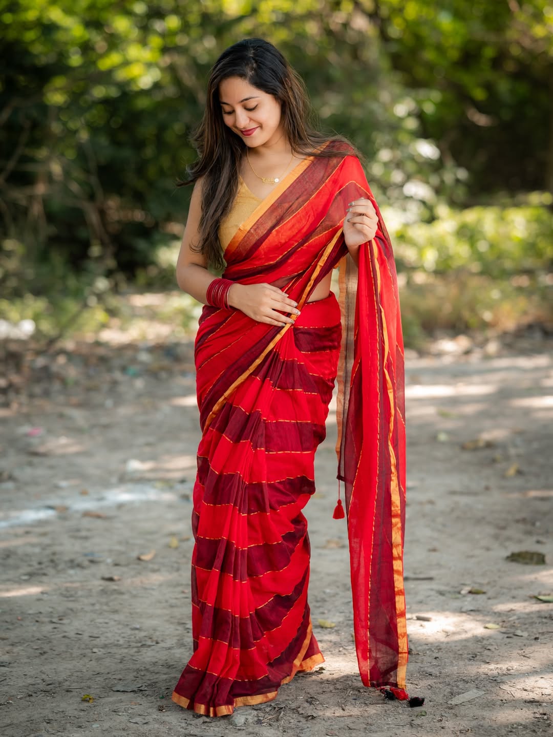 Premium Mulmul Cotton Saree | Breathable Summer Saree
