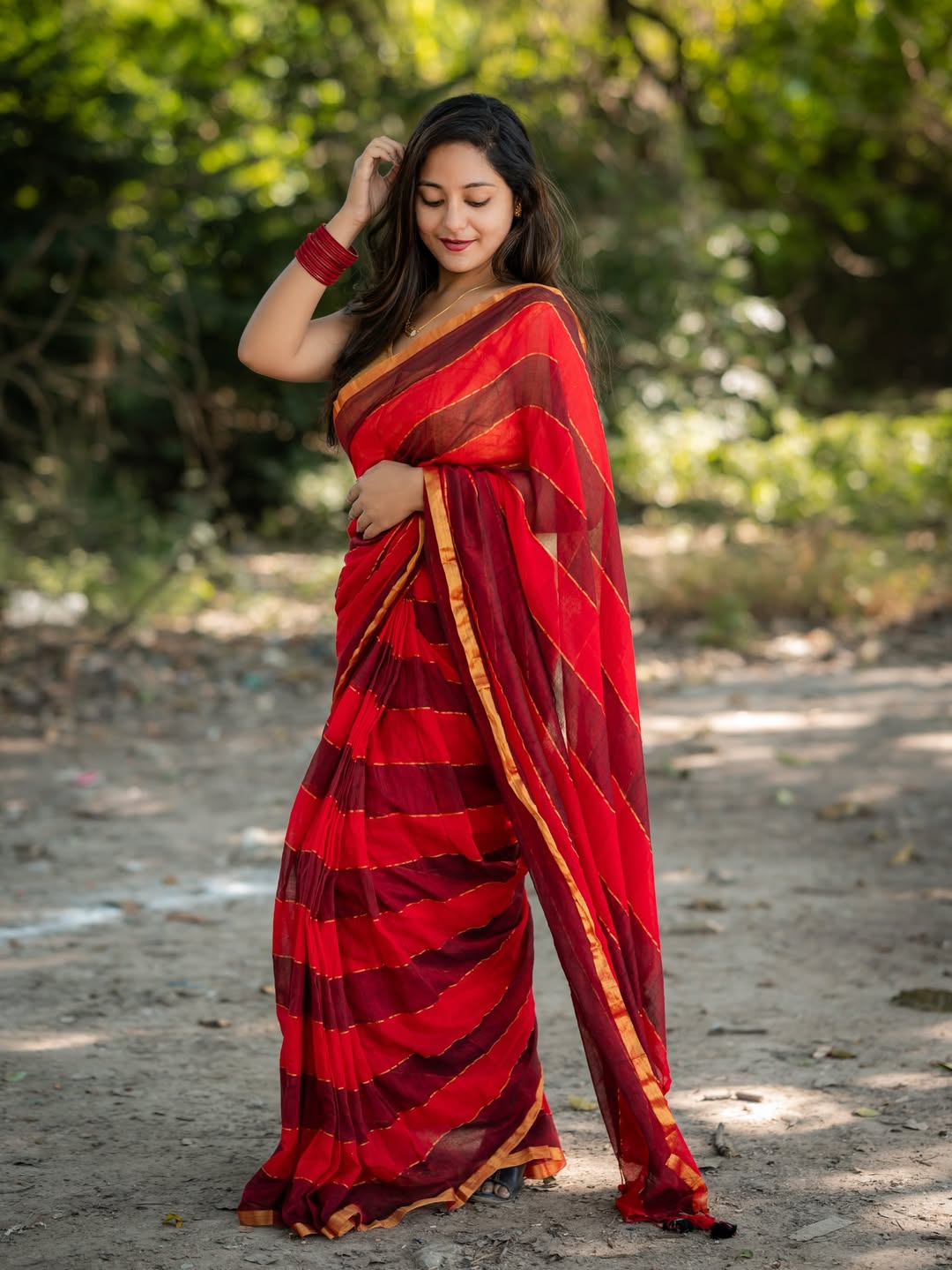 Premium Mulmul Cotton Saree | Breathable Summer Saree